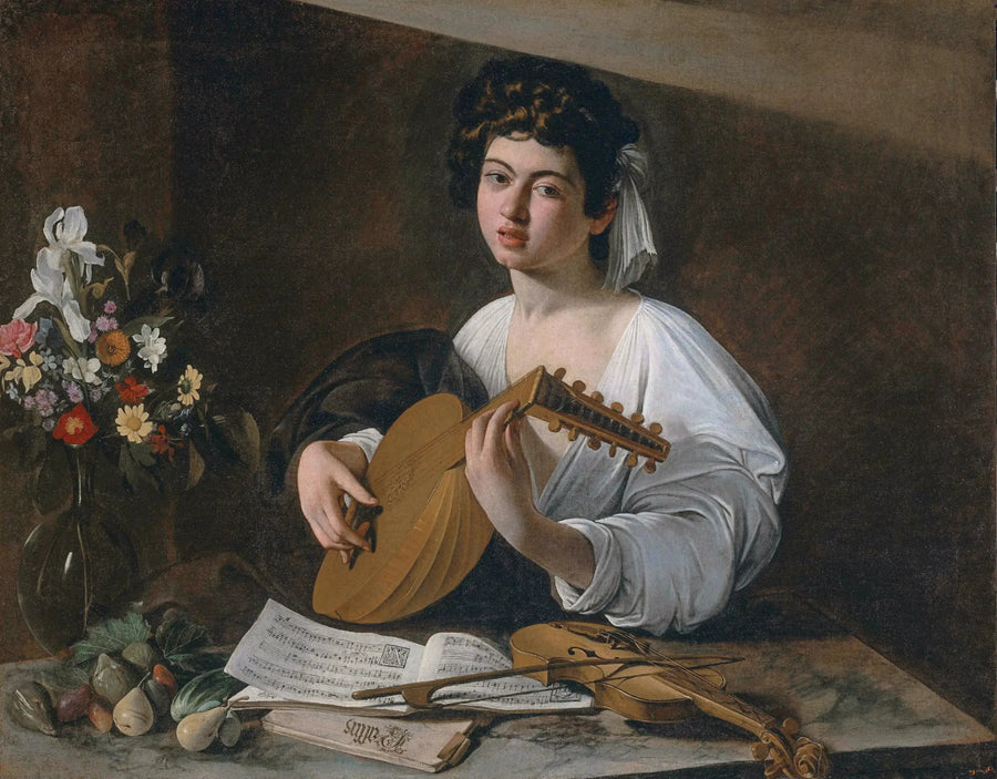 Lutspelare - Caravaggio