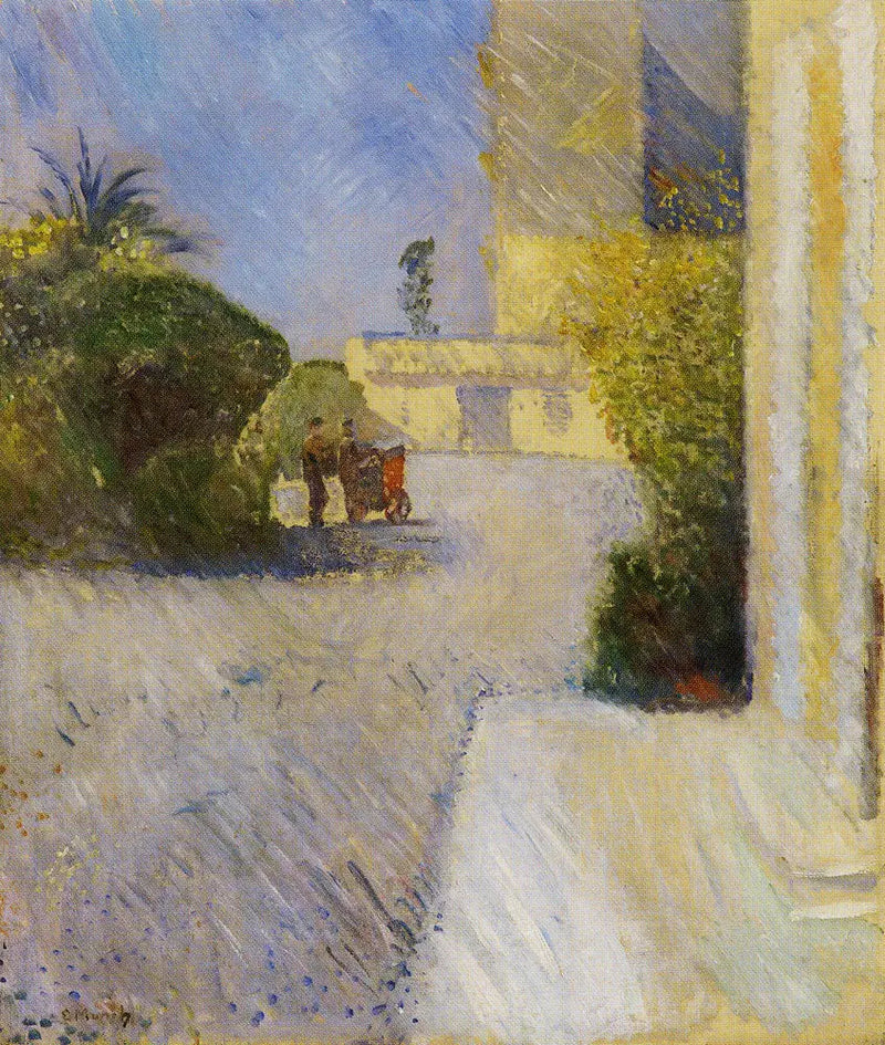 Solig dag i Nice - Edvard Munch