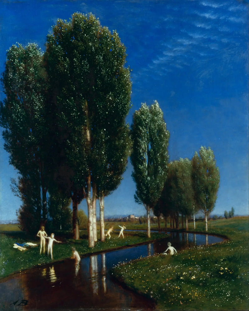 Sommardag - Arnold Böcklin