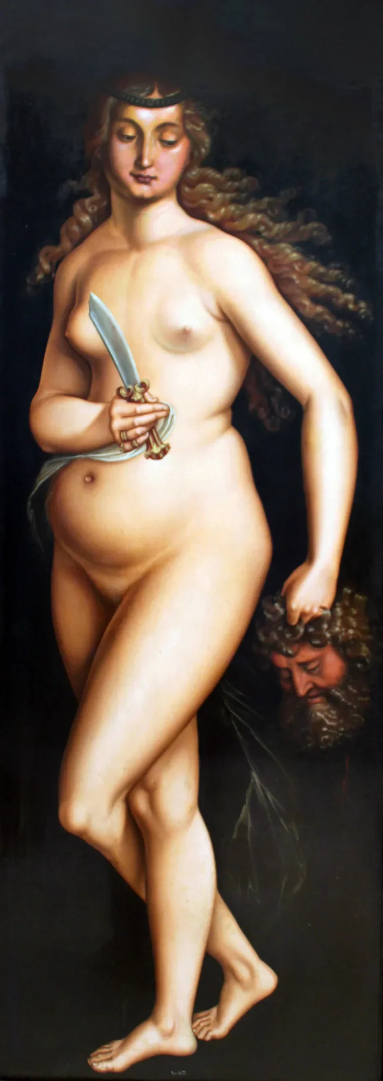 Judith med Holofernes huvud - Hans Baldung Grien