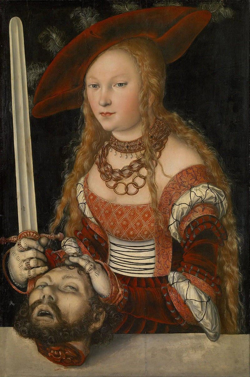 Judith med Holofernes huvud - Lucas Cranach den äldre