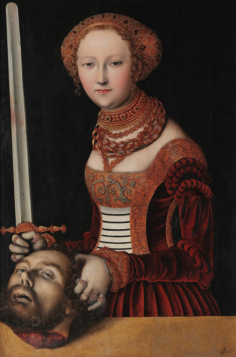 Judith med Holofernes huvud - Lucas Cranach den äldre