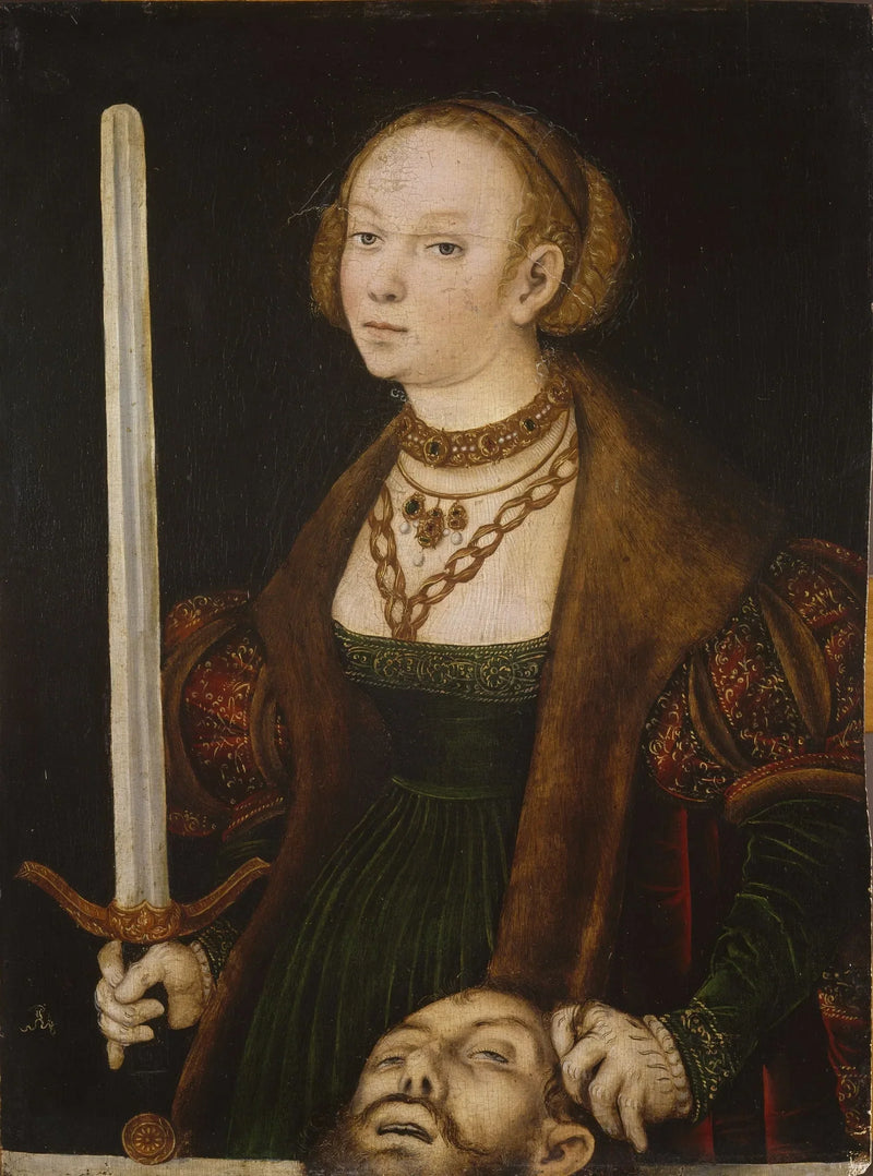 Judith med Holofernes huvud - Lucas Cranach den äldre