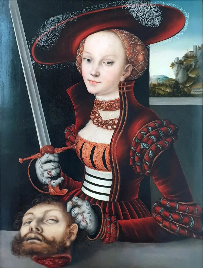 Judith med Holofernes huvud - Lucas Cranach den äldre