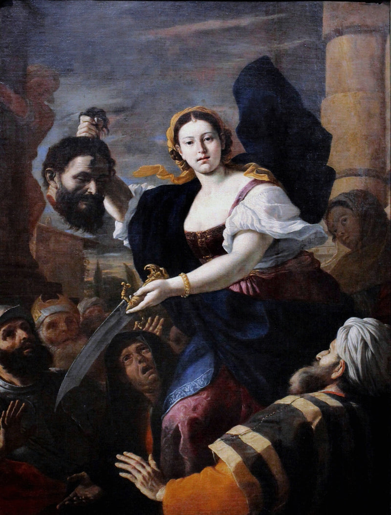 Judith med Holofernes huvud - Mattia Preti