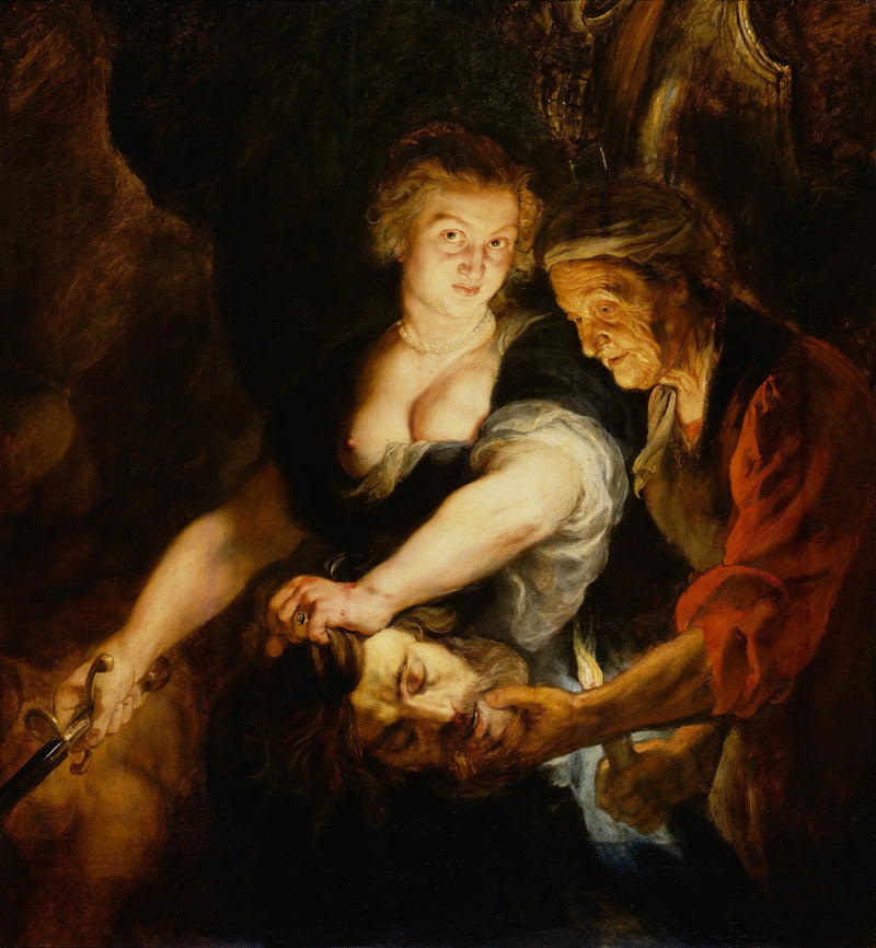 Judith med Holofernes huvud - Peter Paul Rubens