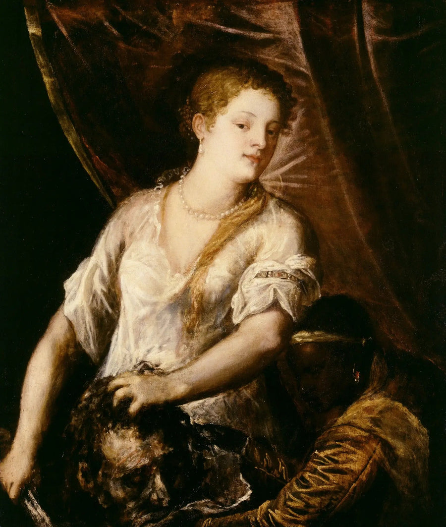 Judith med Holofernes huvud - Titian