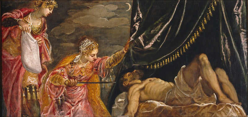 Judith och Holofernes - Jacopo Tintoretto