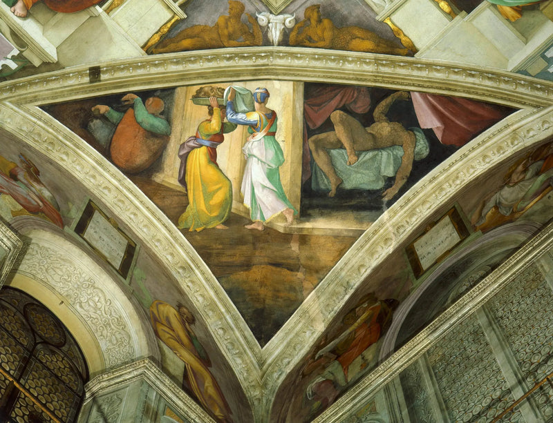 Judith och Holofernes - Michelangelo