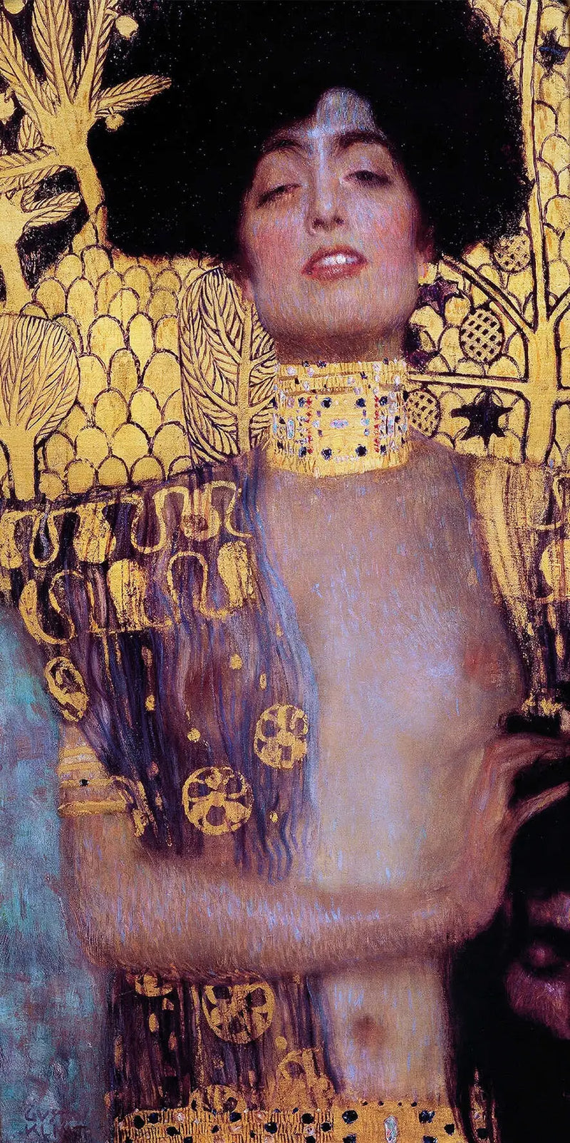 Judith I (detalj) - Gustav Klimt