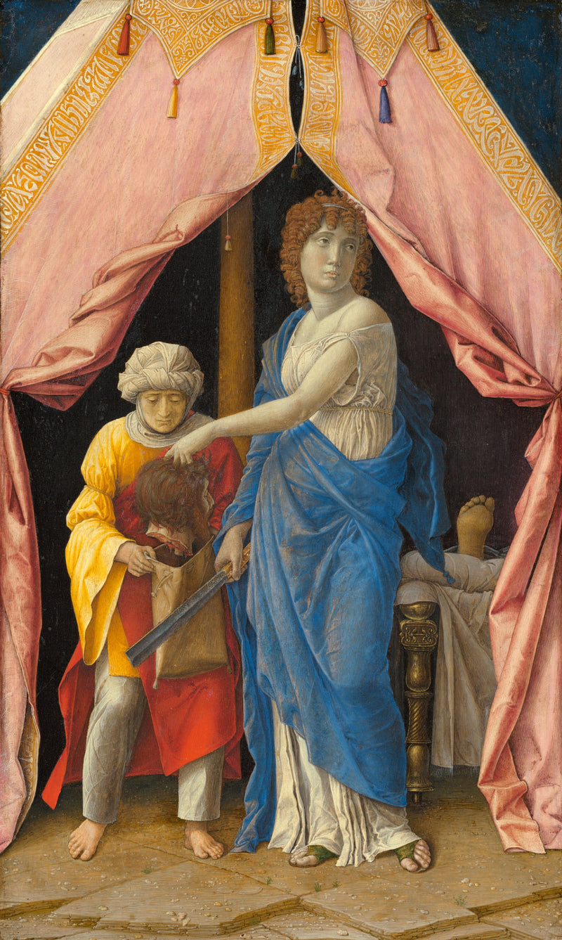 Judith hyresgästen Holofernes huvud - Andrea Mantegna