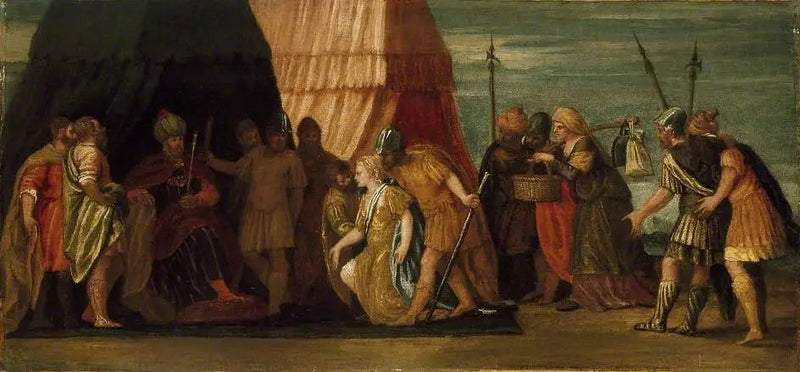 Judith mottagen av Holofernes - Paul Véronèse