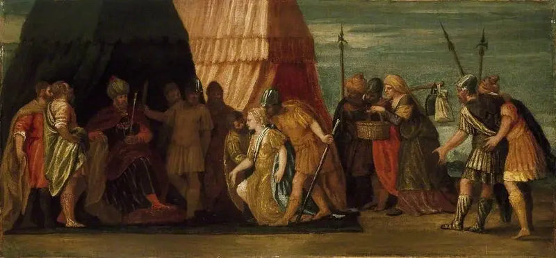 Judith mottagen av Holofernes - Paul Véronèse