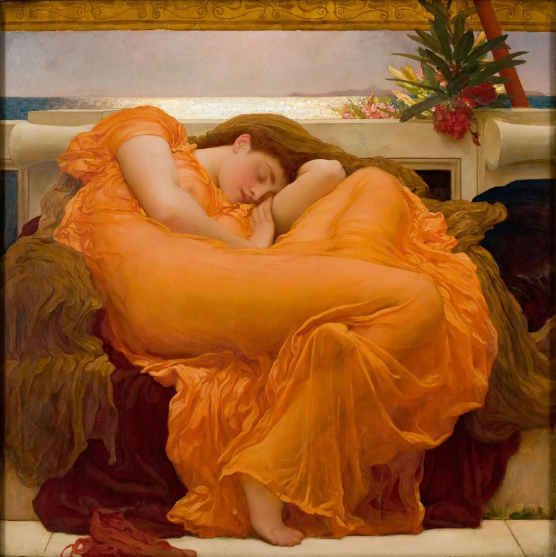 Juni i flammande färg - Frederic Leighton