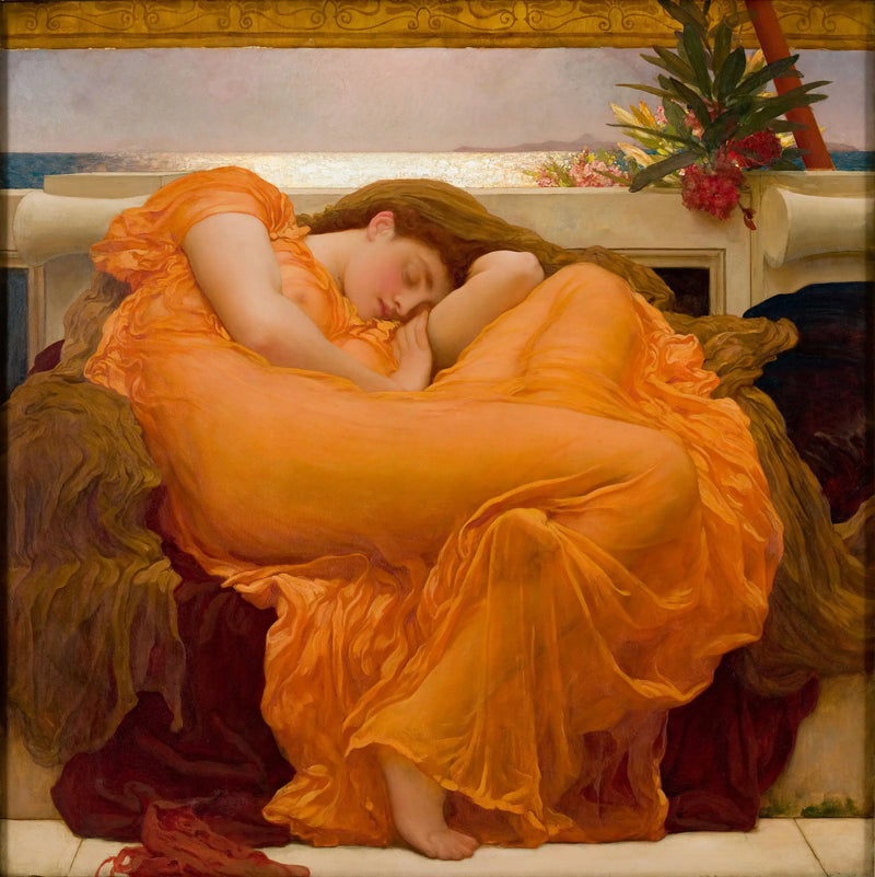 Juni i flammande färg - Frederic Leighton