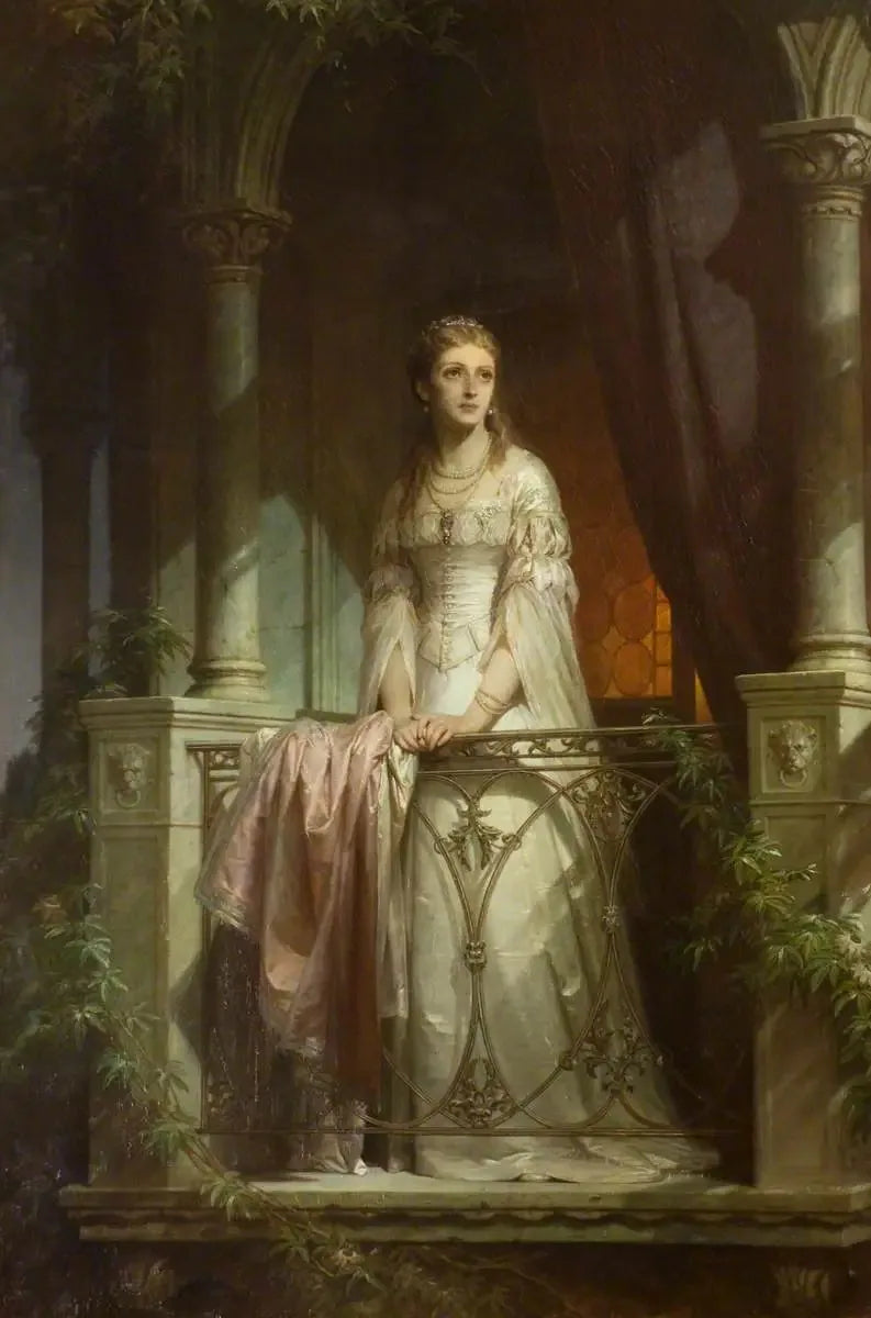 Juliette på balkongen - Thomas Francis Dicksee