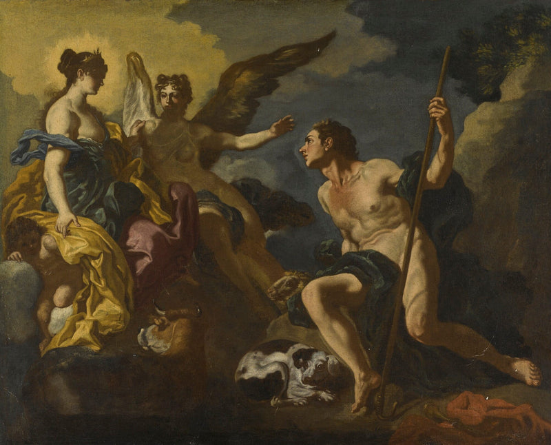 Junon, Io och Argus - Francesco Solimena