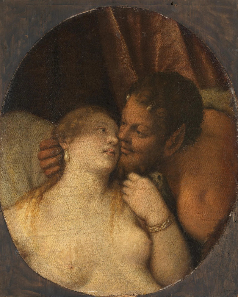Jupiter och Antiope - Paul Véronèse