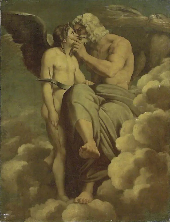 Jupiter och Cupido - Raphael Sanzio