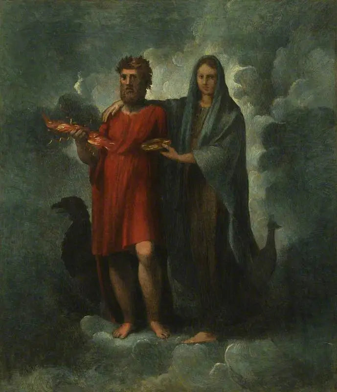 Jupiter och Junon - Raphael Sanzio