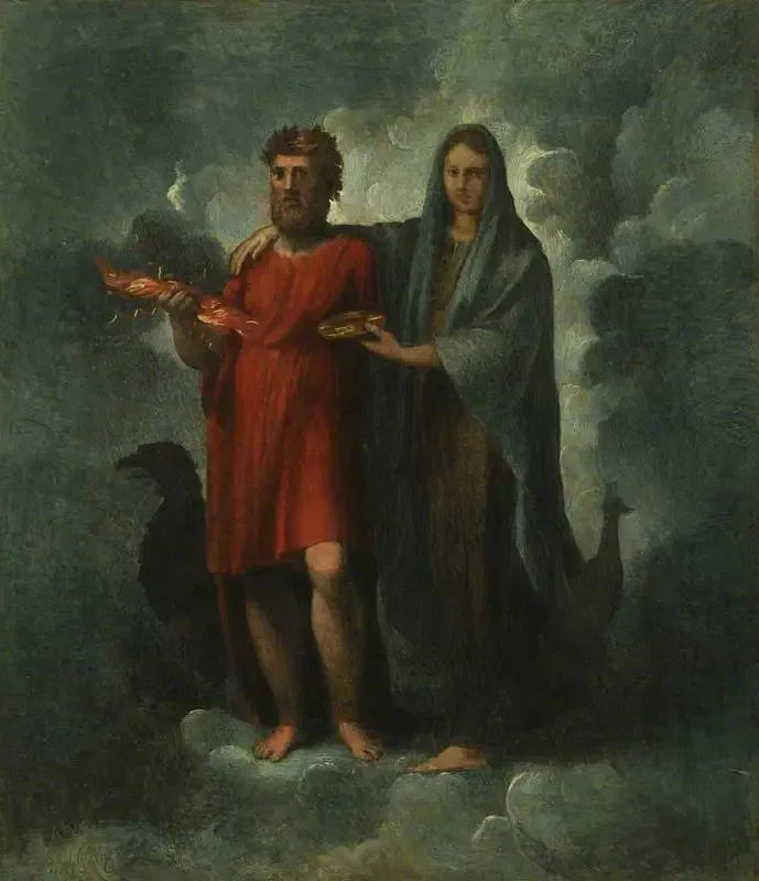 Jupiter och Junon - Raphael Sanzio