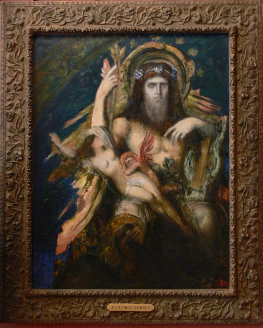 Jupiter och Semele - Gustave Moreau
