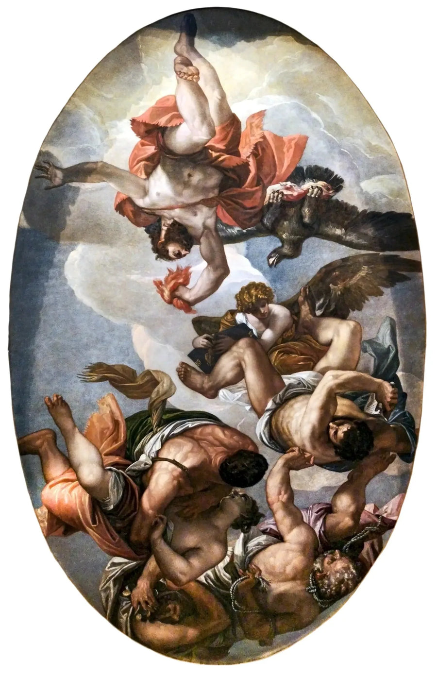 Jupiter straffar laster - Paul Véronèse
