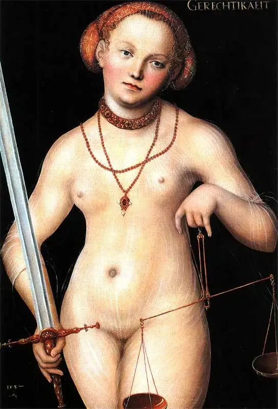 Justice - Lucas Cranach den äldre
