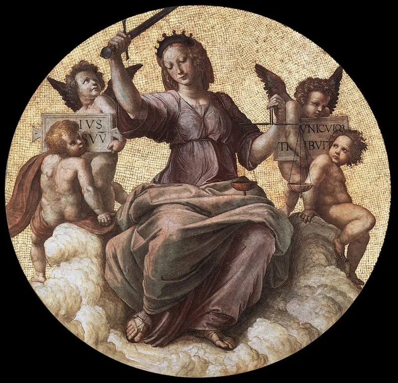 Rättvisa - Raphaël Sanzio