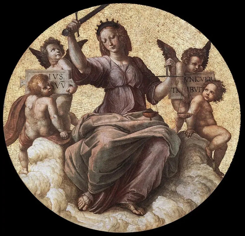 Rättvisa - Raphaël Sanzio