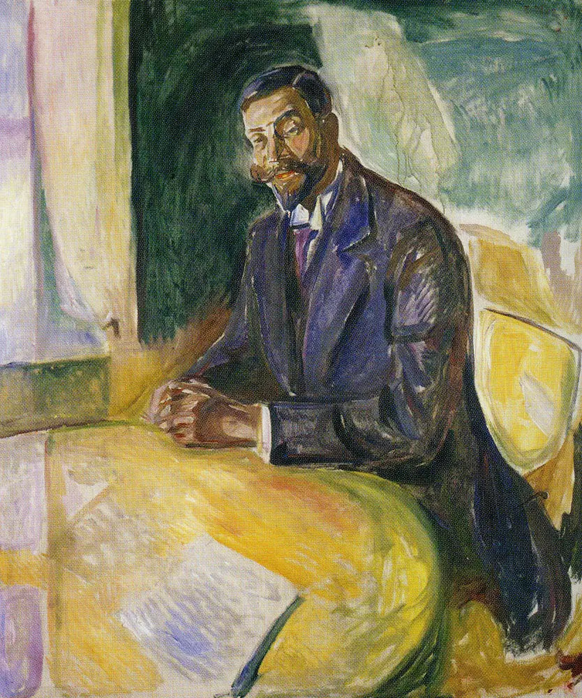 Kai Møller - Edvard Munch image 1 tableau peint à l’huile sur toile