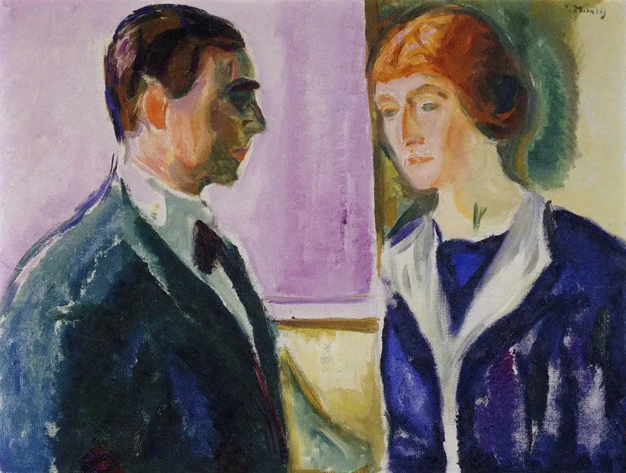 Käte och Hugo Perls - Edvard Munch