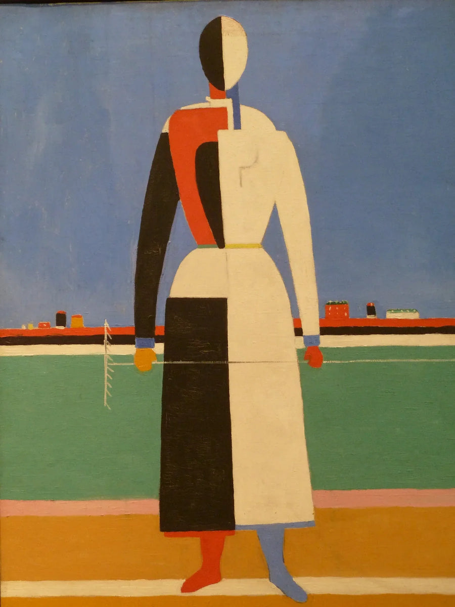 Femme au râteau - Kazimir Malevitch
