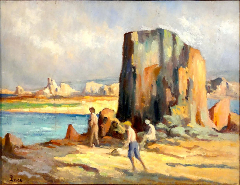Kermouster, stranden - Maximilien Luce
