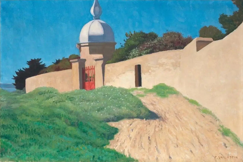 Kiosken vid Mourillon - Félix Vallotton