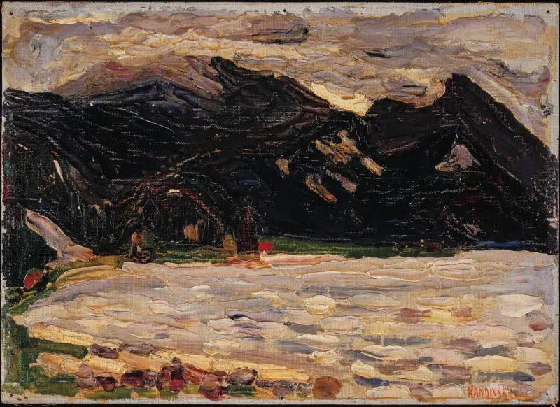 Kochel, sjö och Herzogstand - Vassily Kandinsky