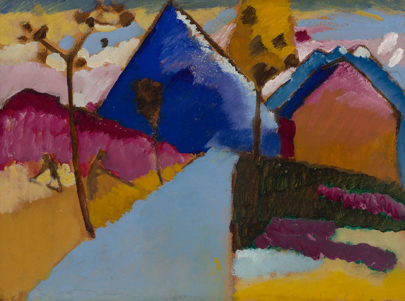 Kochel - Rakt väg - Vassily Kandinsky