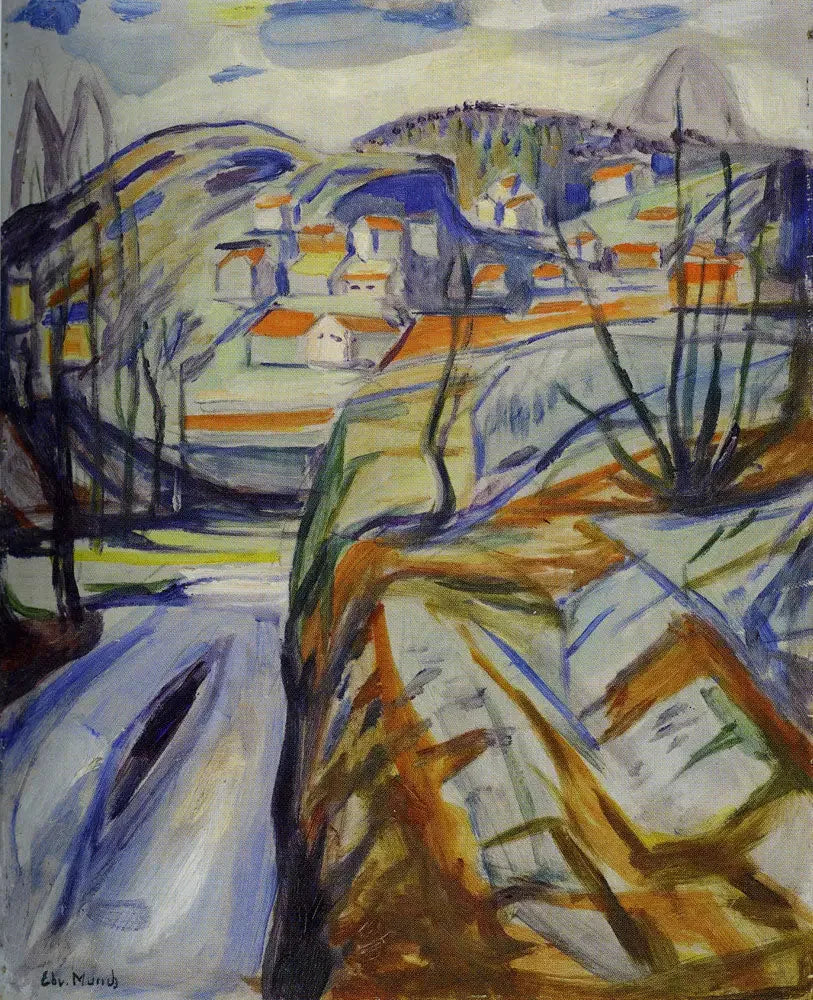 Kragerø på våren - Edvard Munch