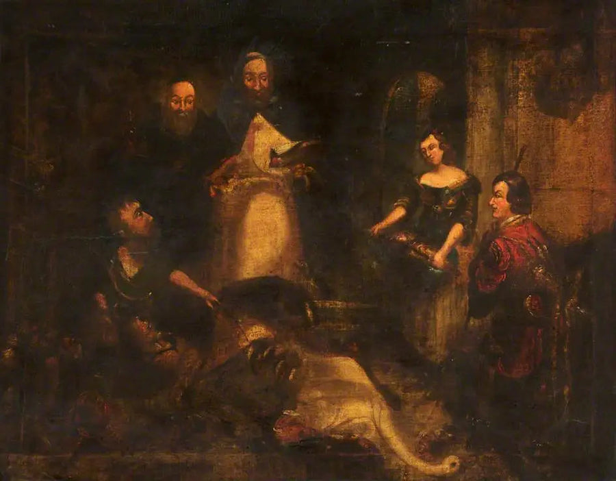 Boltons kloster i forntiden - Edwin Henry Landseer