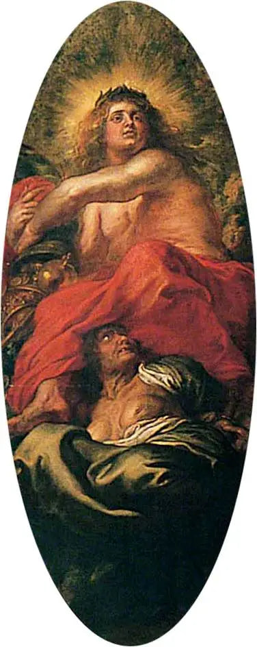 Överflöd som tar bort girigheten - Peter Paul Rubens