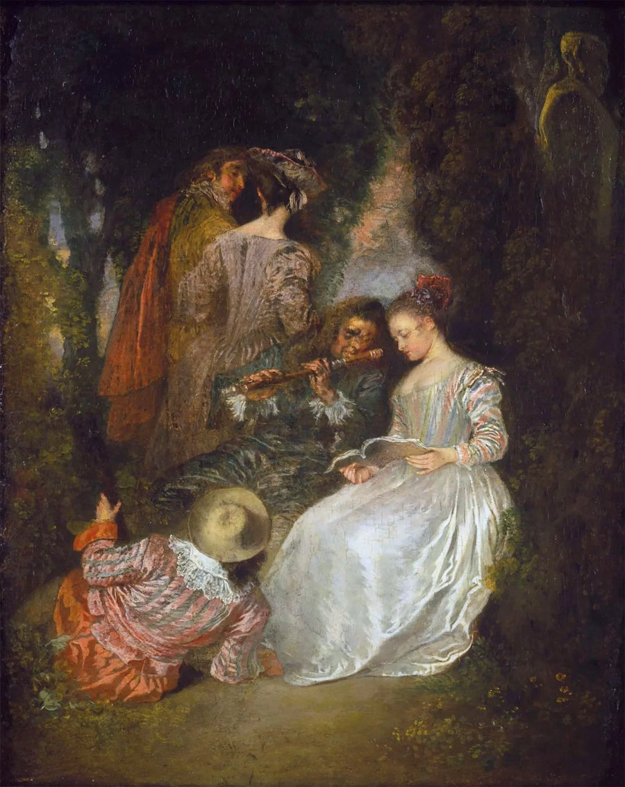 Det perfekta avtalet - Antoine Watteau