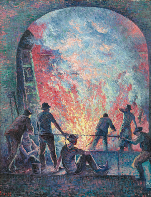 Stålverket - Maximilien Luce