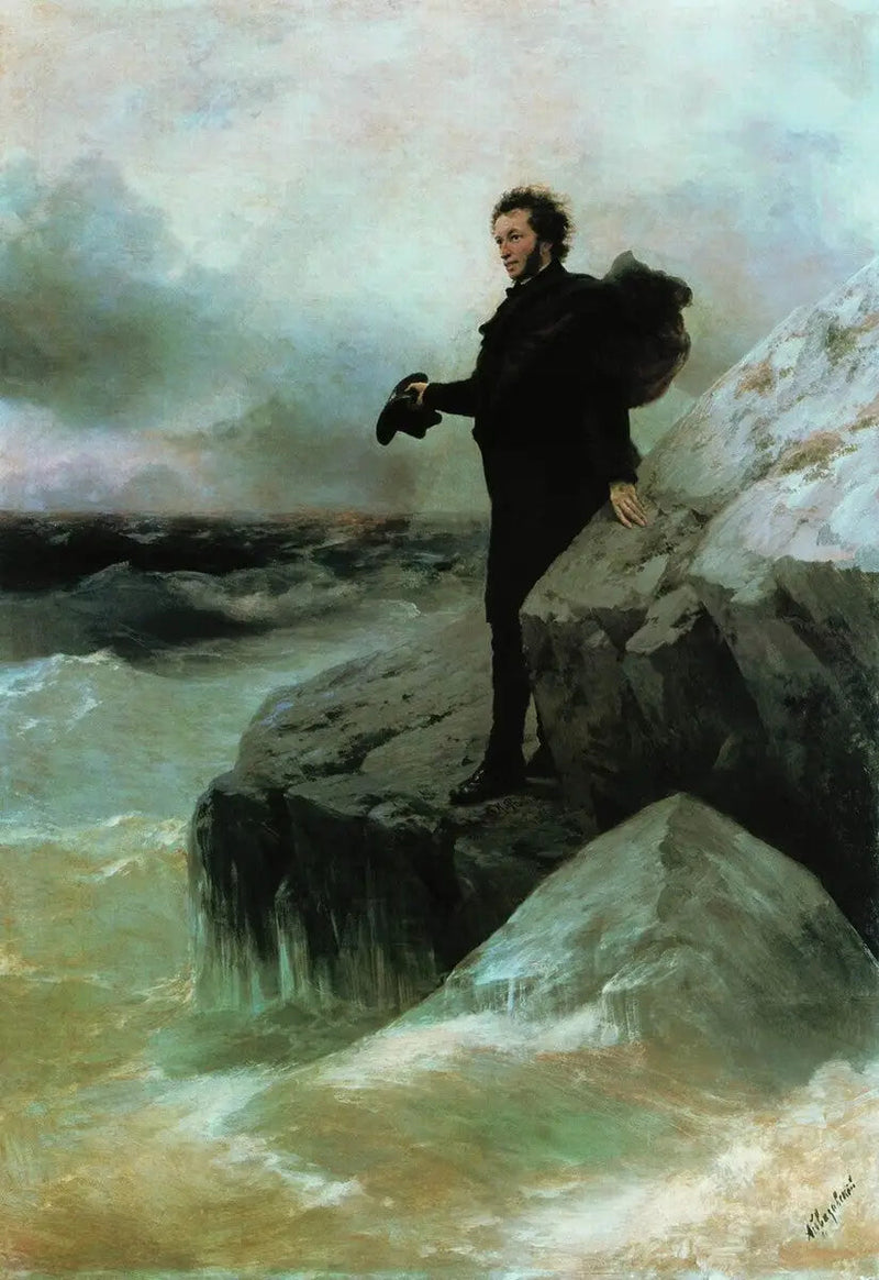 Farväl till havet av Pouchkine - Ivan Aïvazovski