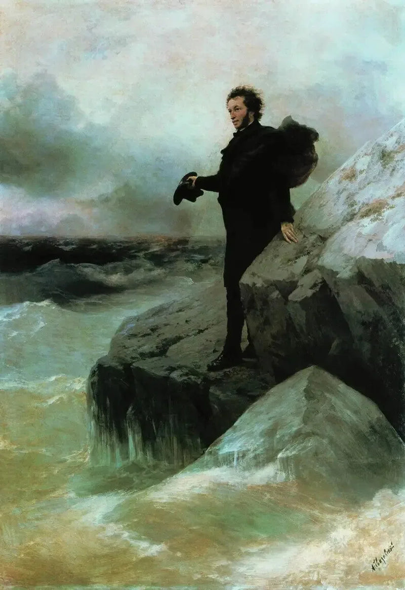 Farväl till havet av Pouchkine - Ivan Aïvazovski