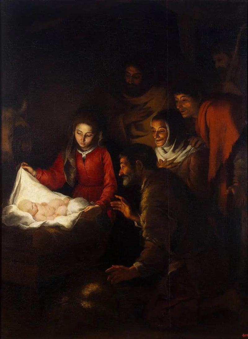  Herdarnas tillbedjan - Bartolomé Esteban Murillo