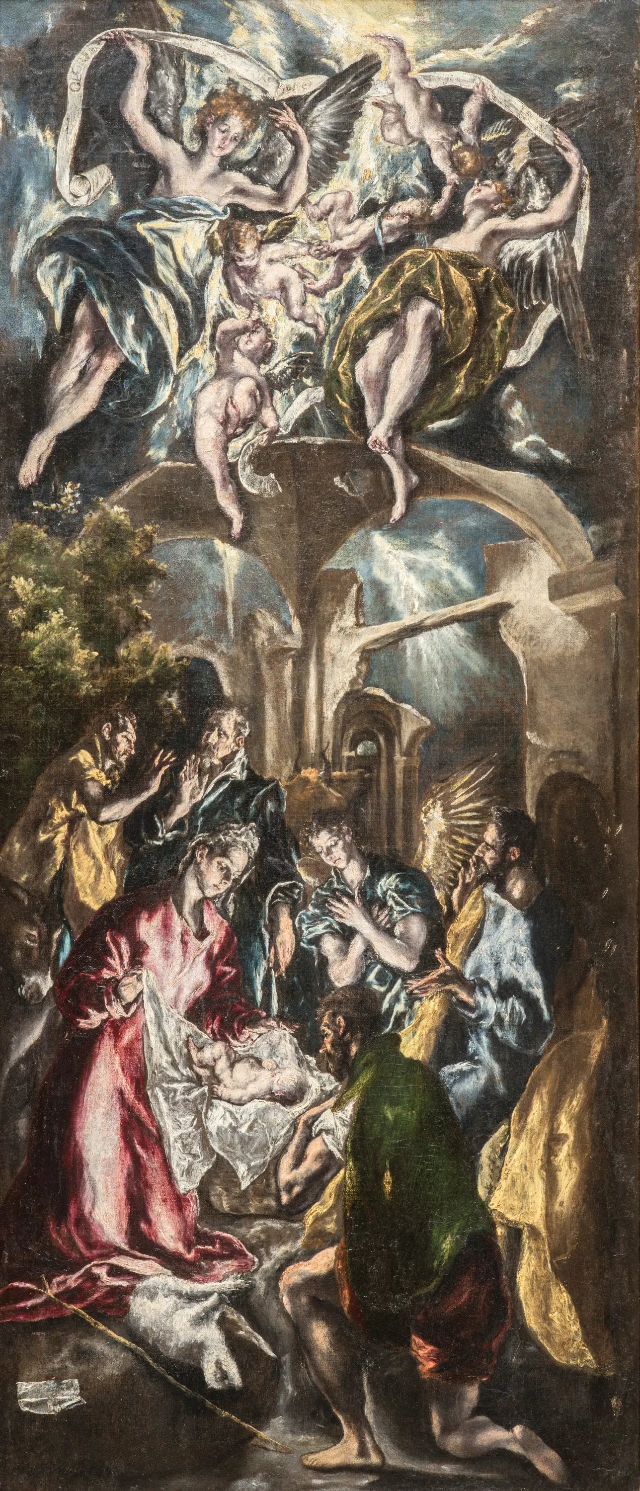 L’Adoration des bergers - El Greco image 1 copie de tableau peinte à la main
