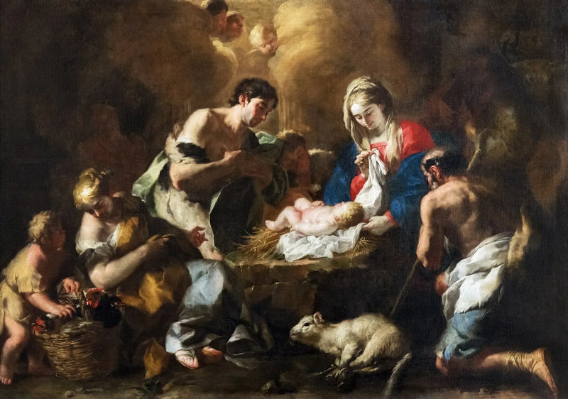 Gåvorna till herdarna - Francesco Solimena