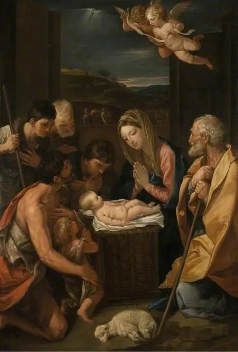 Betagelsen av herdarna - Guido Reni