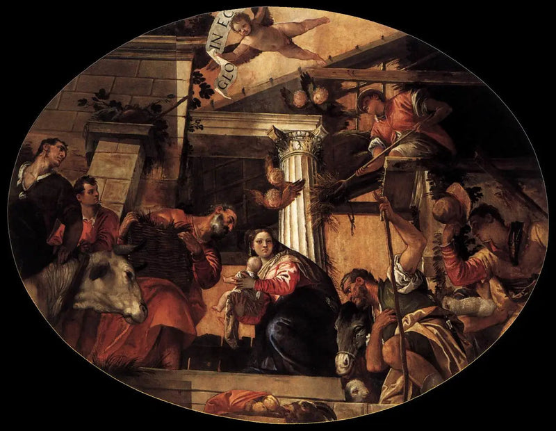  Herdarnas tillbedjan - Paul Véronèse