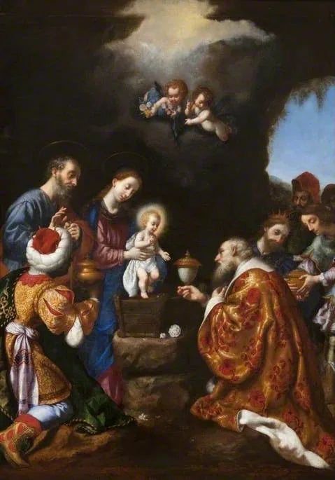 De vise männens tillbedjan - Carlo Dolci